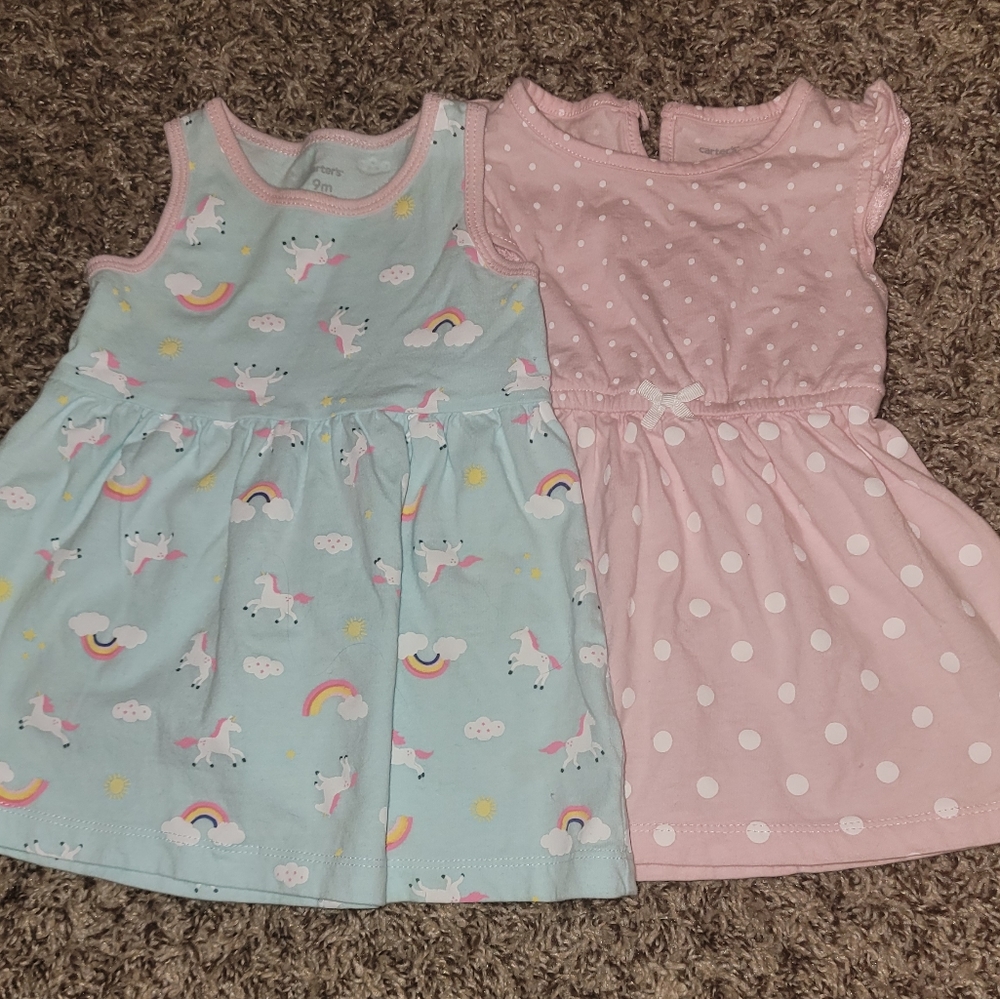 Carters baby dresses